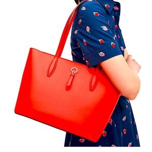 💥NWT Kate Spade Medium Tote & Enamel Studs ✨♠️💥